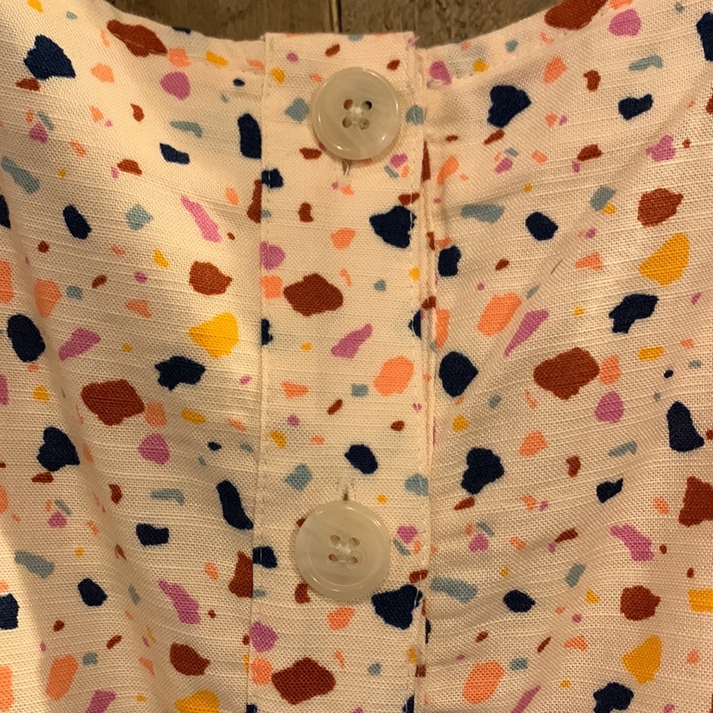 Madewell | Colourful Dotted Midi Dress - Picture 2 of 13